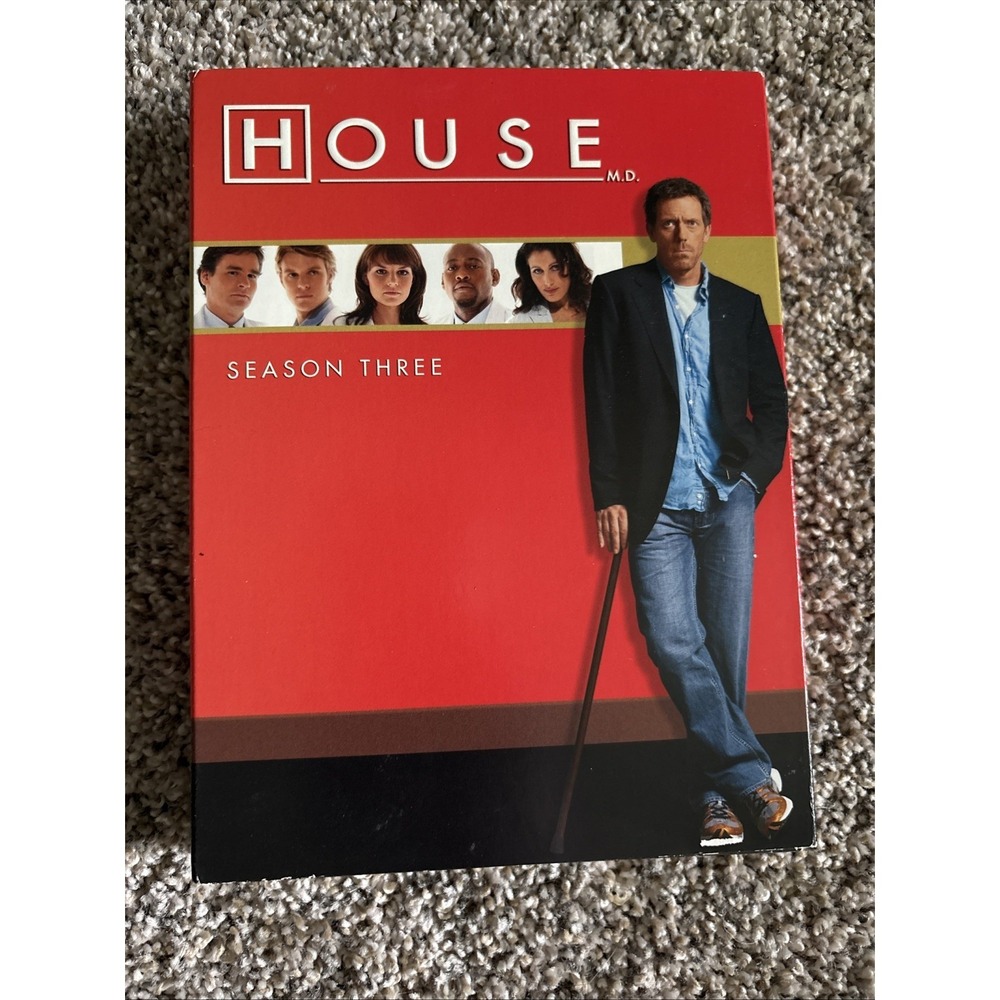 House - Season Three DVD, 2007, 5-Disc Set